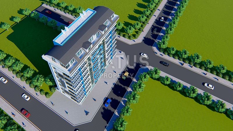 Apartments 1+1 and 2+1 in a complex at the excavation stage in Mahmutlar. фото 6